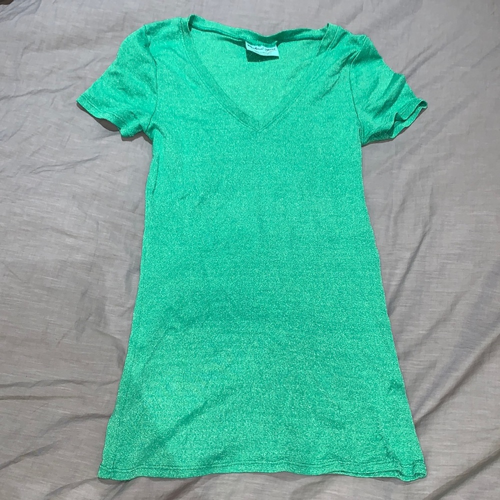 Michael stars green tshirt